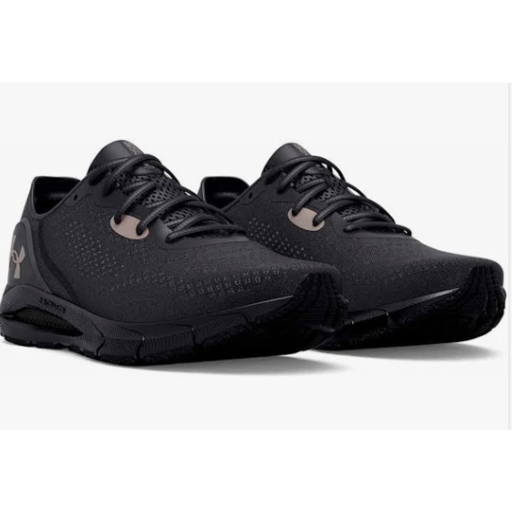 Under Armour Women's HOVR Sonic 5, Size 9, Black/Rosegold